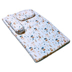 Nemobaby 100% Premium Cotton 3 in 1  Baby Travel Mattress Set