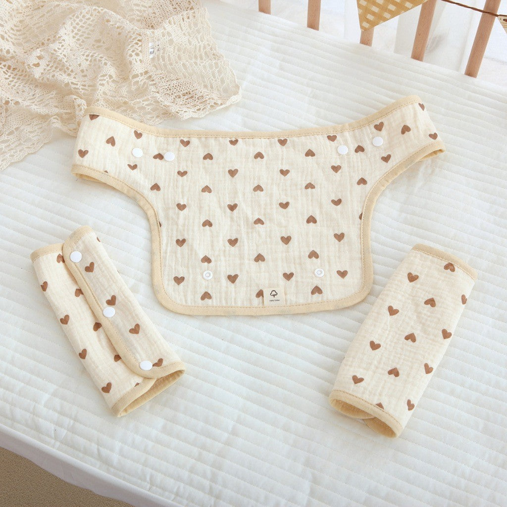 Mums Choice 360 Teething Pads & Bib for Baby Carrier Universal Type