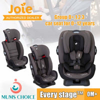 Joie every stage™ Group 0+,1,2,3 car seat for birth to 12 years-Emper
