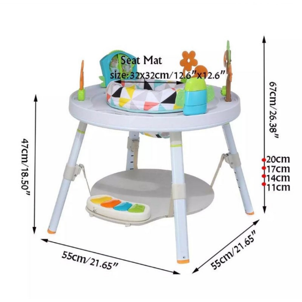Gift Station 3 Stage activity center bouncer Play jumper table