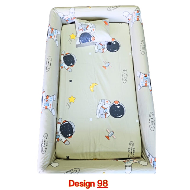 Nemobaby Toddler Bumper Bed Children Sofa Bed  Sponge Full Protection