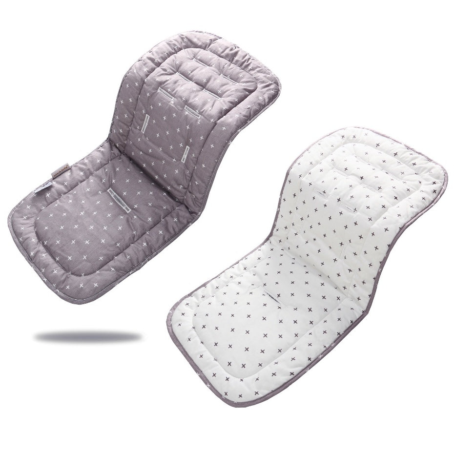Mums Choice Cotton Baby Seat Liner Stroller Seat Mat Breathable Cushion Pad