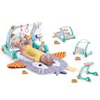 Gift Station 4 in 1 Baby Activities Fitness Mat Push Walker