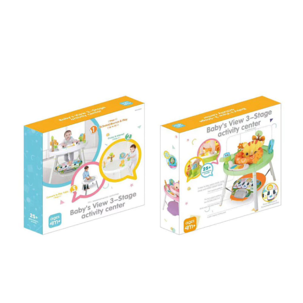 Gift Station 3 Stage activity center bouncer Play jumper table