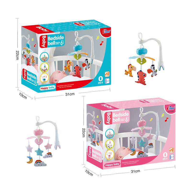 Gift Station Universal Musical Mobile - Playpen, Bassinet, Crib, Stroller (3 Design Option)