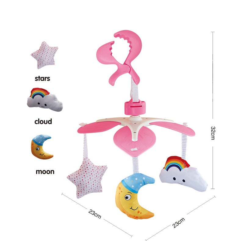Gift Station Universal Musical Mobile - Playpen, Bassinet, Crib, Stroller (3 Design Option)