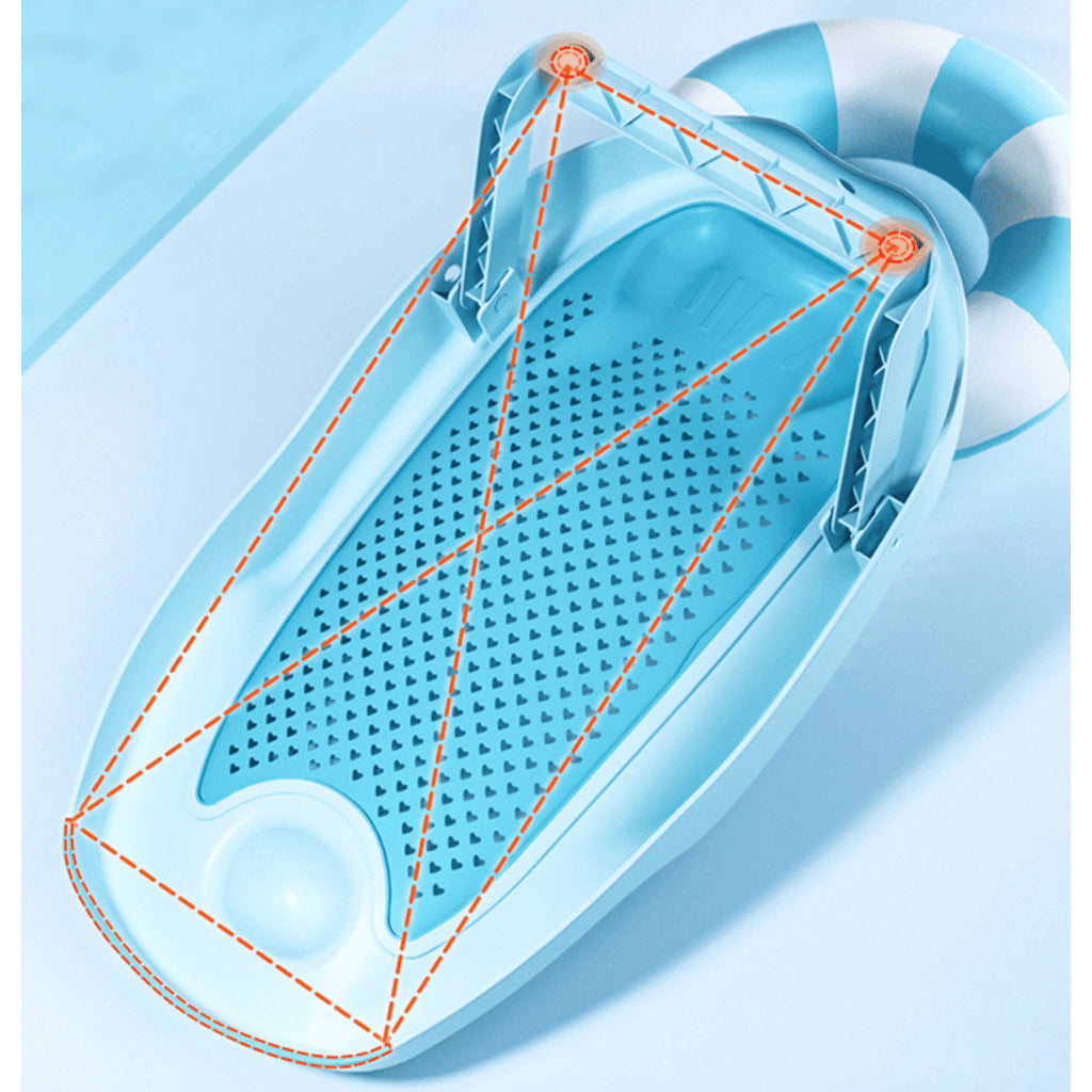 Nemobaby Foldable Bath Support with Soft Raised Headrest