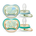 Philips Avent Night time pacifier 0-6M+ / 6-18M+