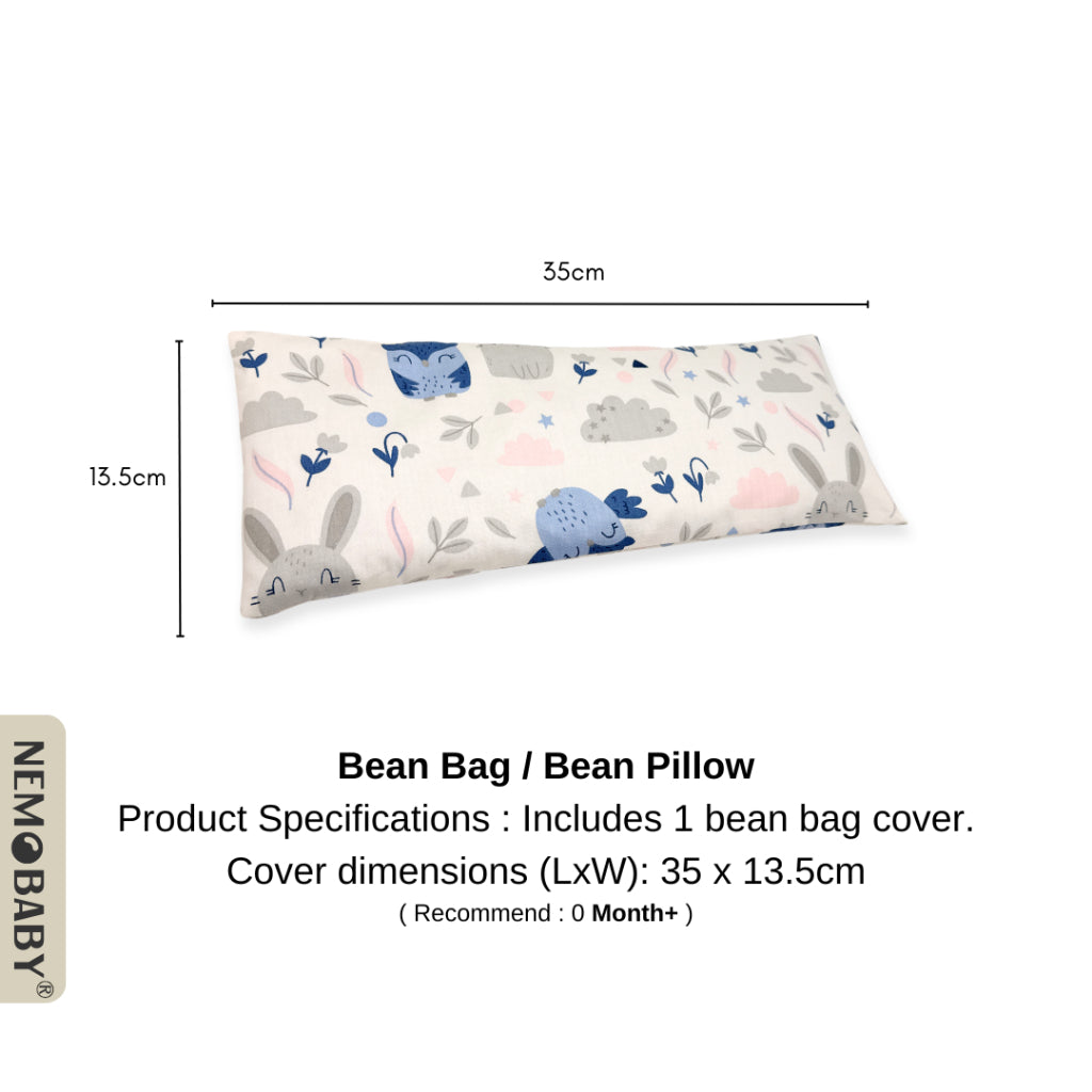 Nemobaby 100% Baby Organic Bean Sprout Husk Pillow