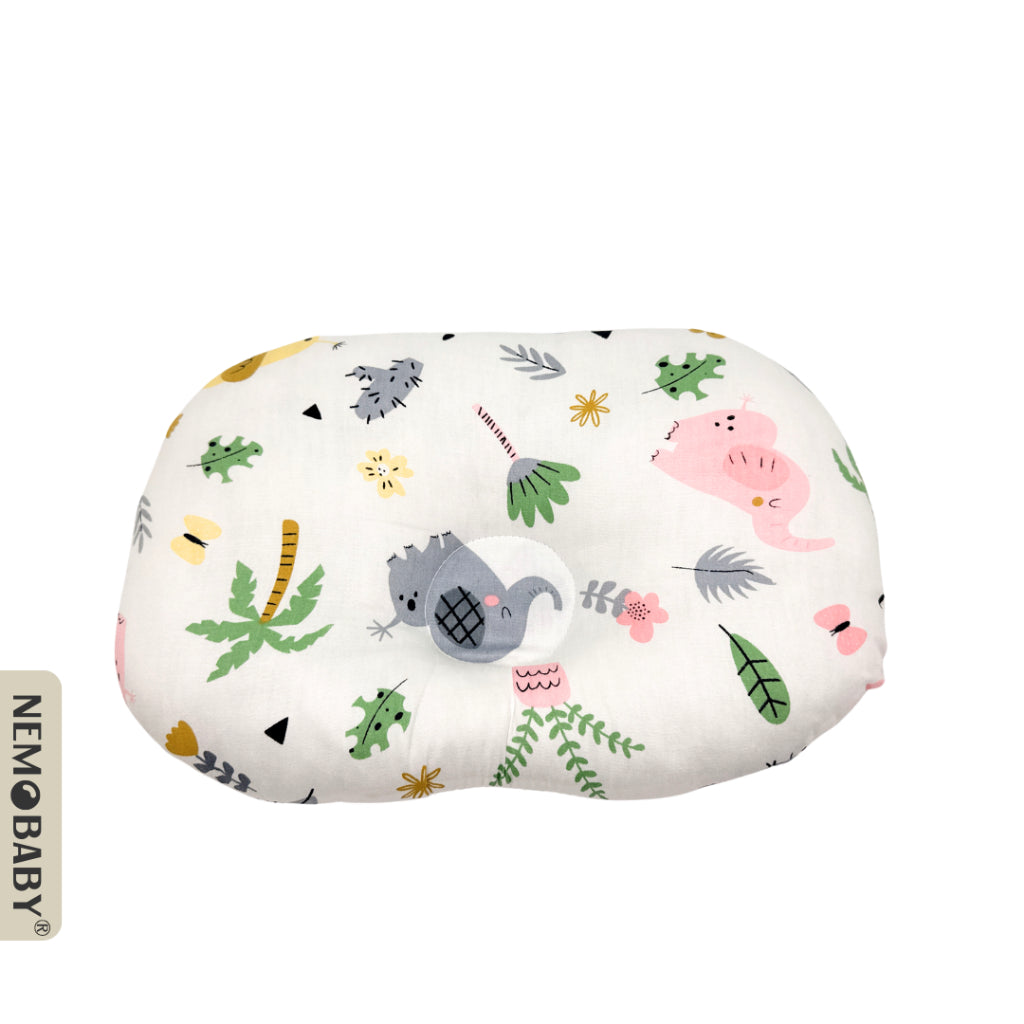 Nemobaby 100% Premium Cotton Baby Dimple Pillow 0M+