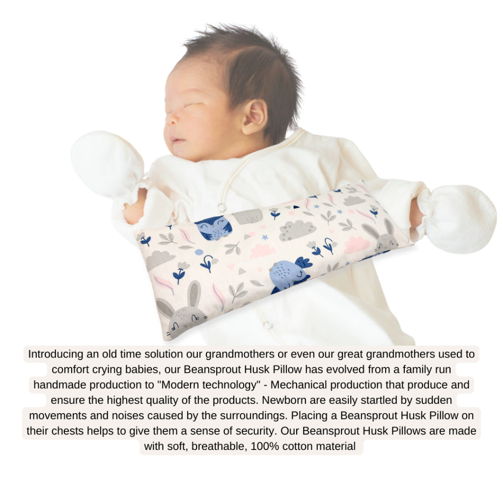 Nemobaby 100% Baby Organic Bean Sprout Husk Pillow