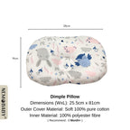 Nemobaby 100% Premium Cotton Baby Dimple Pillow 0M+