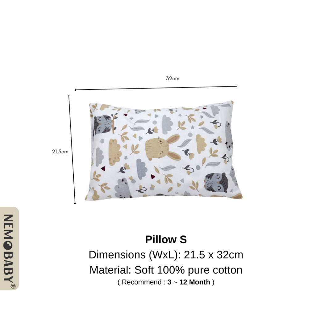 Nemobaby 100% Cotton Premium Quality Baby Pillow