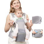 Nemobaby Baby Carrier with Hip Seat Lumbar Support & Adjustable Strap