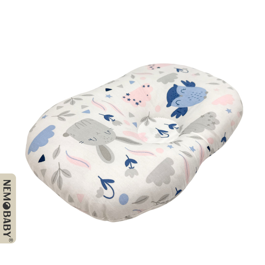 Nemobaby 100% Premium Cotton Baby Dimple Pillow 0M+