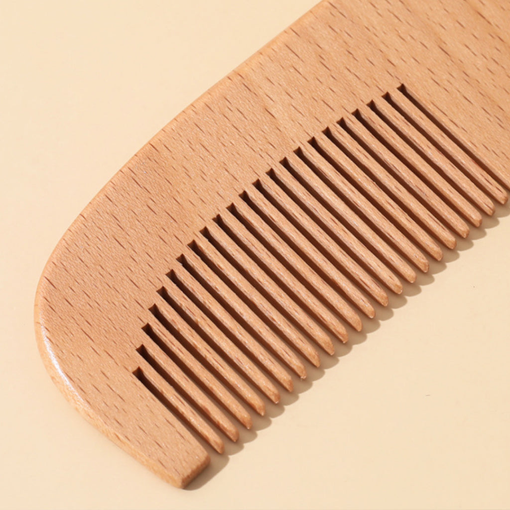 Kokibebe Wooden Baby Brush & Comb Set