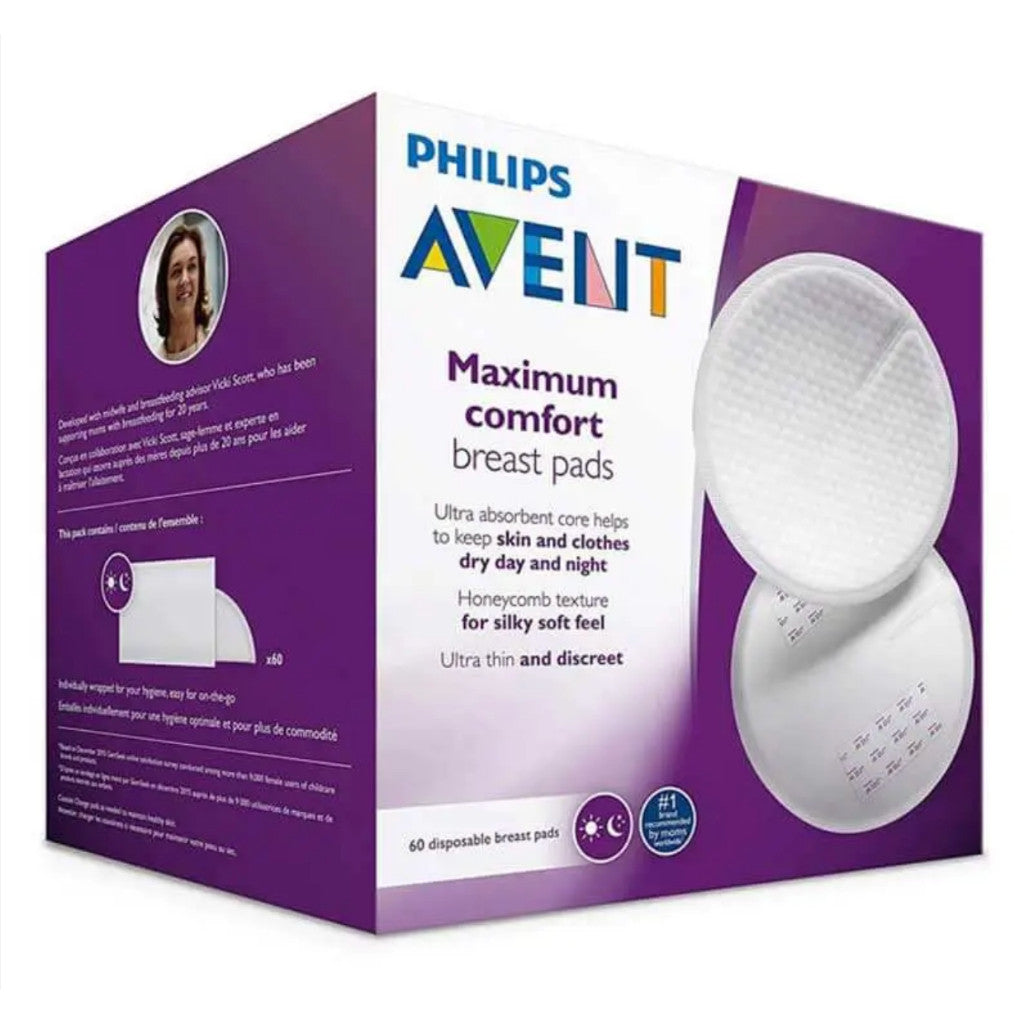 Philips Avent Disposable Breast Pads (Day Night Pads) x 60