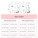 Mums Choice 100% Cotton baby cot fitted sheet crib mattress cover