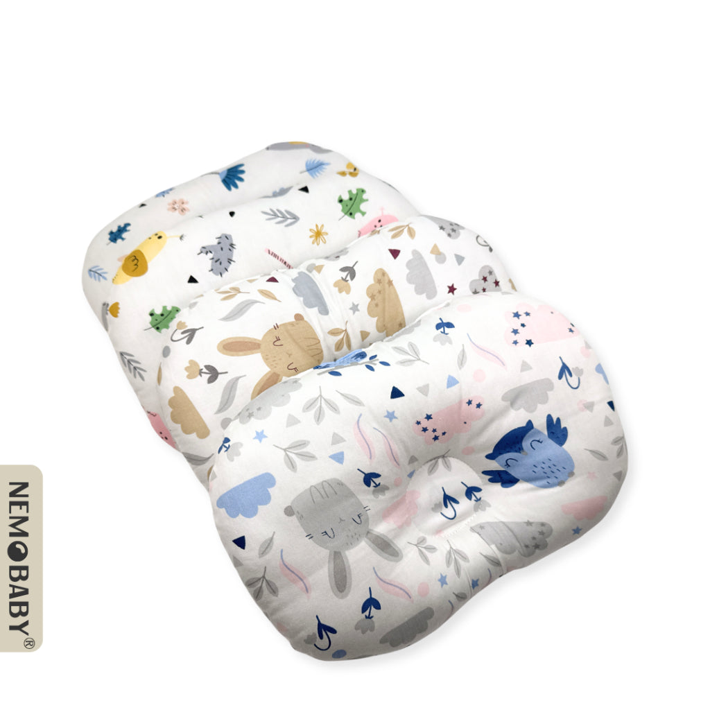 Nemobaby 100% Premium Cotton Baby Dimple Pillow 0M+