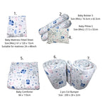 Nemobaby 100% Cotton 7pcs Bedding Set