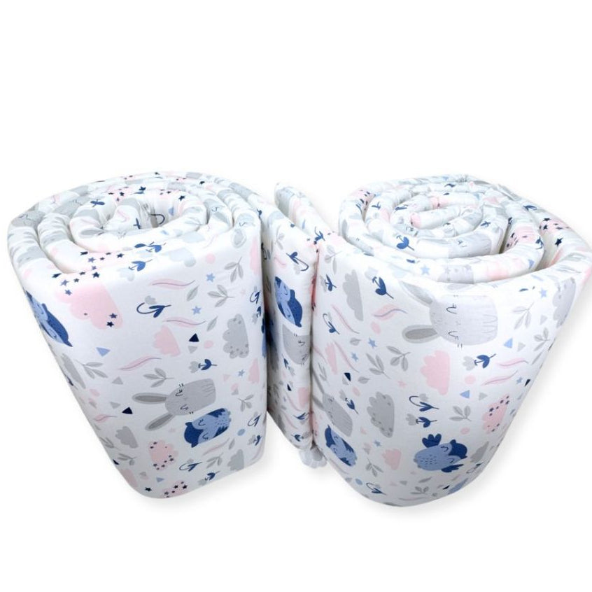 Nemobaby 100% Cotton Baby Cot Bumper