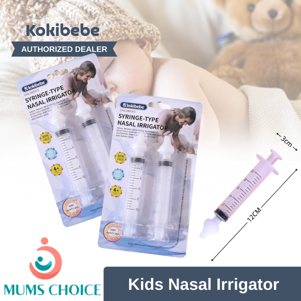 Kokibebe Kids Nasal Irrigator 2pcs 10ml