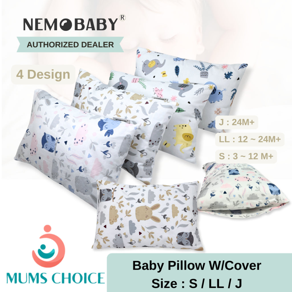 Nemobaby 100% Cotton Premium Quality Baby Pillow