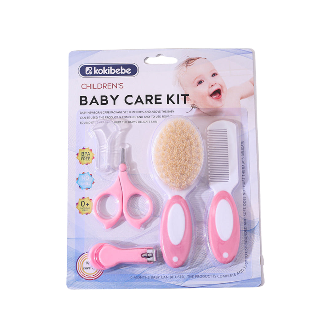 Kokibebe Wooden Baby Brush & Comb Set