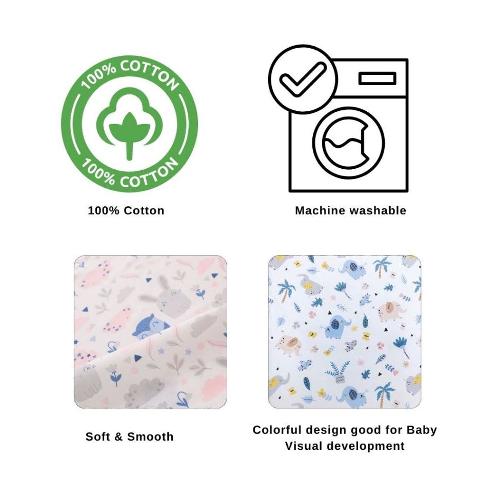 Nemobaby 100% Cotton Premium Quality Baby Pillow