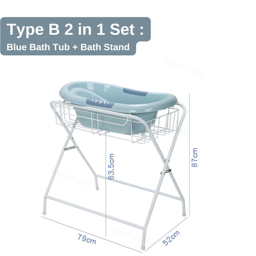 Nemobaby bath tub With Stand Set Newborn Gift