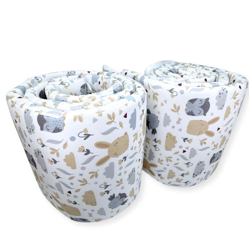 Nemobaby 100% Cotton Baby Cot Bumper