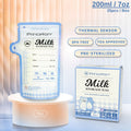 Princeton Double Zipper Breast Milk Storage Bag with Thermal Sensor