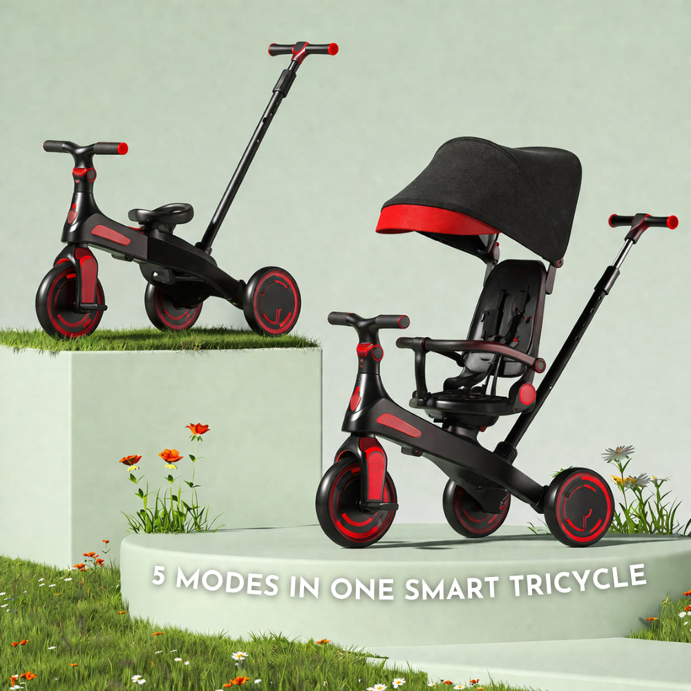 Easy Choice 5 in 1 baby  stroller Kids tricycle balance car