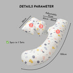 Mums Choice Pregnant Women's Pillows, Waist Protection, Side Sleeping Pillows, Abdominal Support