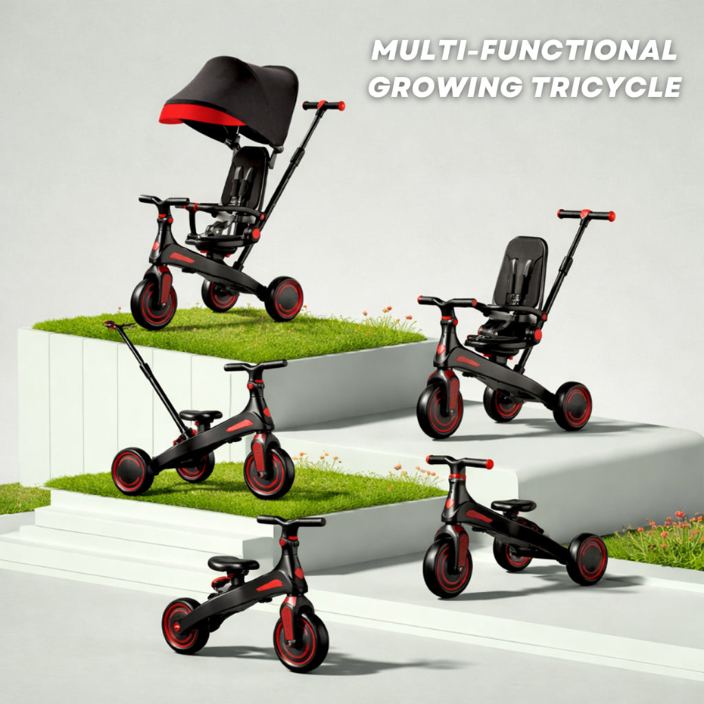 Easy Choice 5 in 1 baby  stroller Kids tricycle balance car