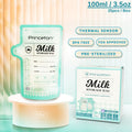 Princeton Double Zipper Breast Milk Storage Bag with Thermal Sensor