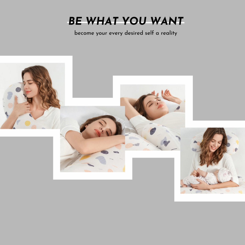 Mums Choice Pregnant Women's Pillows, Waist Protection, Side Sleeping Pillows, Abdominal Support