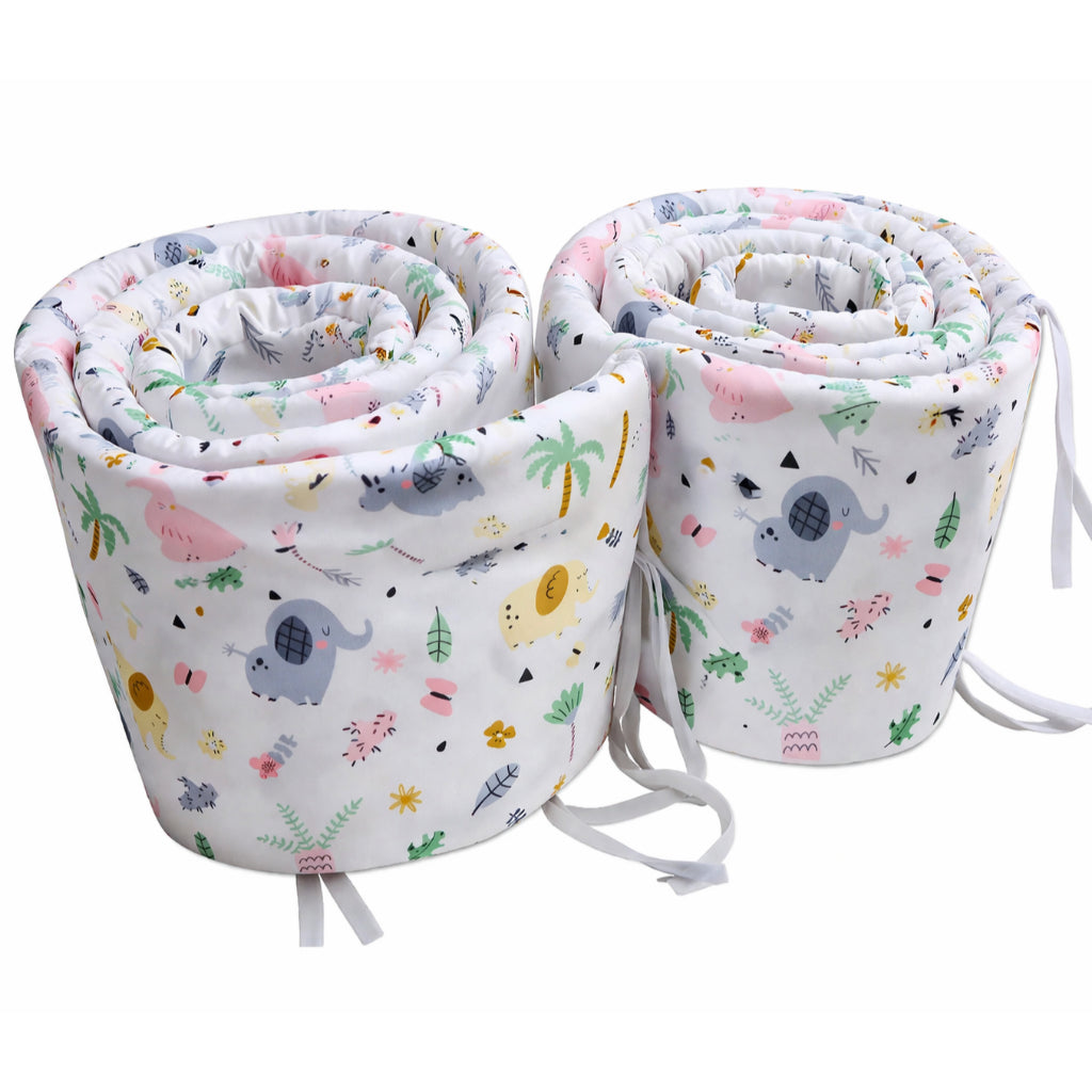 Nemobaby 100% Cotton Baby Cot Bumper