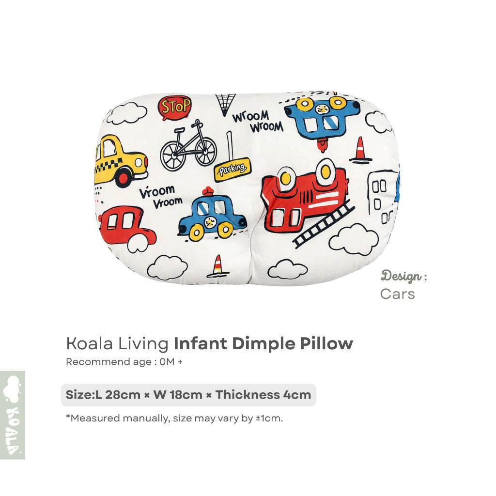 Koala Living 100% Pure Cotton Dimple Pillow