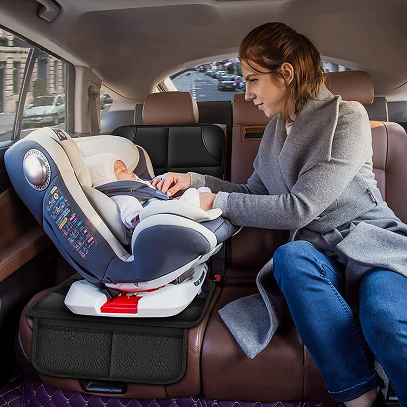 Mums Choice Car Seat Protector Child Baby Auto Seat Protector Mat Improved Anti-Slip Protection Cushion