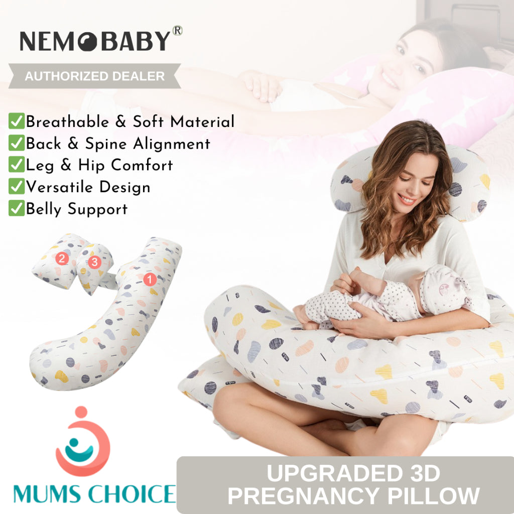 Mums Choice Pregnant Women's Pillows, Waist Protection, Side Sleeping Pillows, Abdominal Support