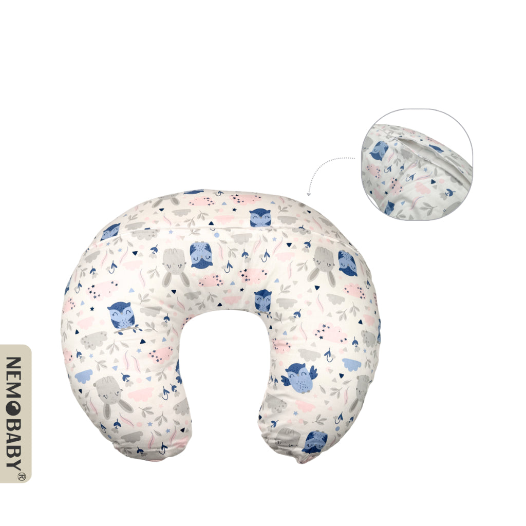Nemobaby 100% Premium Cotton Breastfeeding Nursing Pillows