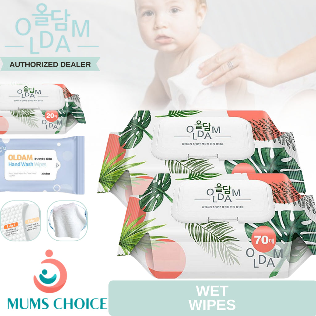 Oldam Wet Wipes Super Thick - Bundle Set