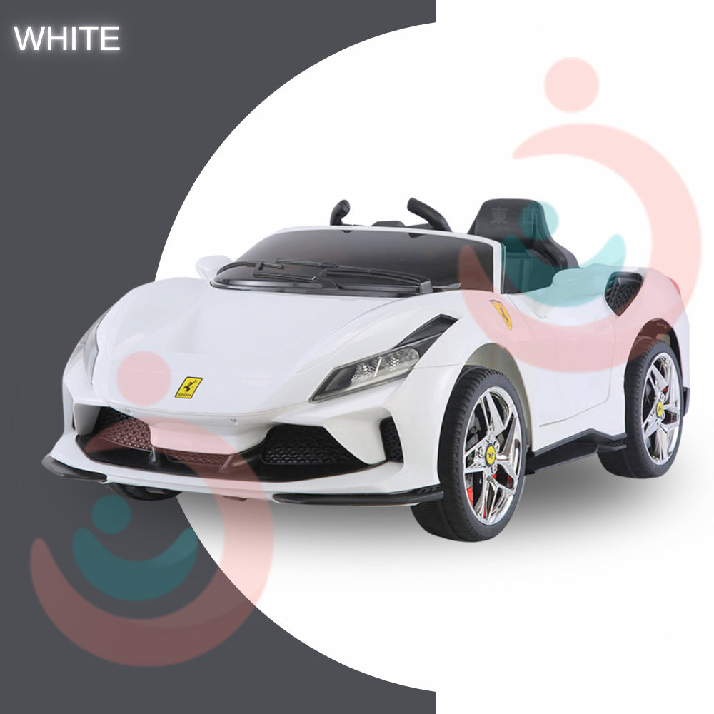 Mums Choice Kids Ferrari F8 Electric Big Toy Car Remote Control | 1+ Years Old l Gift Station