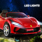 Mums Choice Kids Ferrari F8 Electric Big Toy Car Remote Control | 1+ Years Old l Gift Station