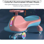 Mums Choice Kids Swivel Ride-On Car | Twisting Toy Car | Child Birthday Present Gift Station