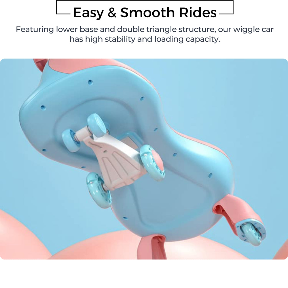 Mums Choice Kids Swivel Ride-On Car | Twisting Toy Car | Child Birthday Present Gift Station