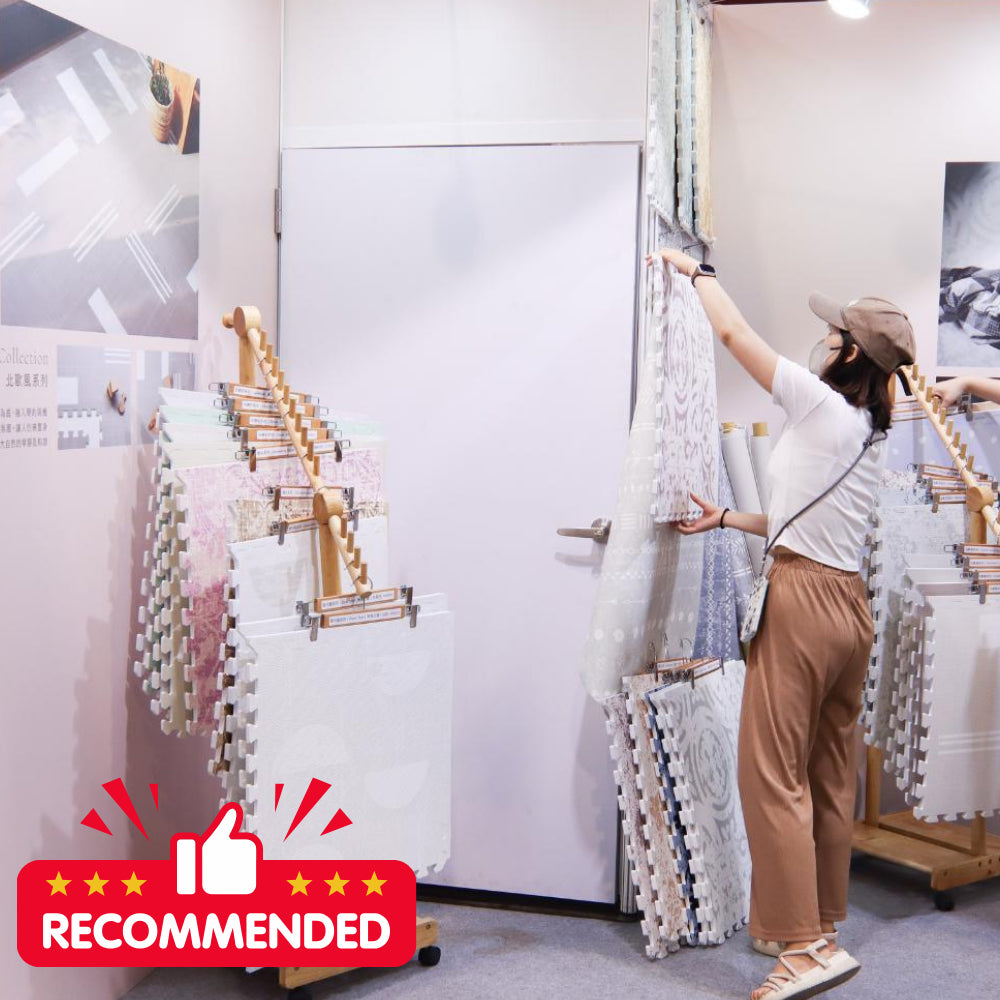 Mums Choice Baby Foam Puzzle Playmat | Double Side Playtime Soft Crawling Floor Mat Child Safety Kids Gift Station