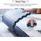 Mums Choice Baby Foam Puzzle Playmat | Double Side Playtime Soft Crawling Floor Mat Child Safety Kids Gift Station