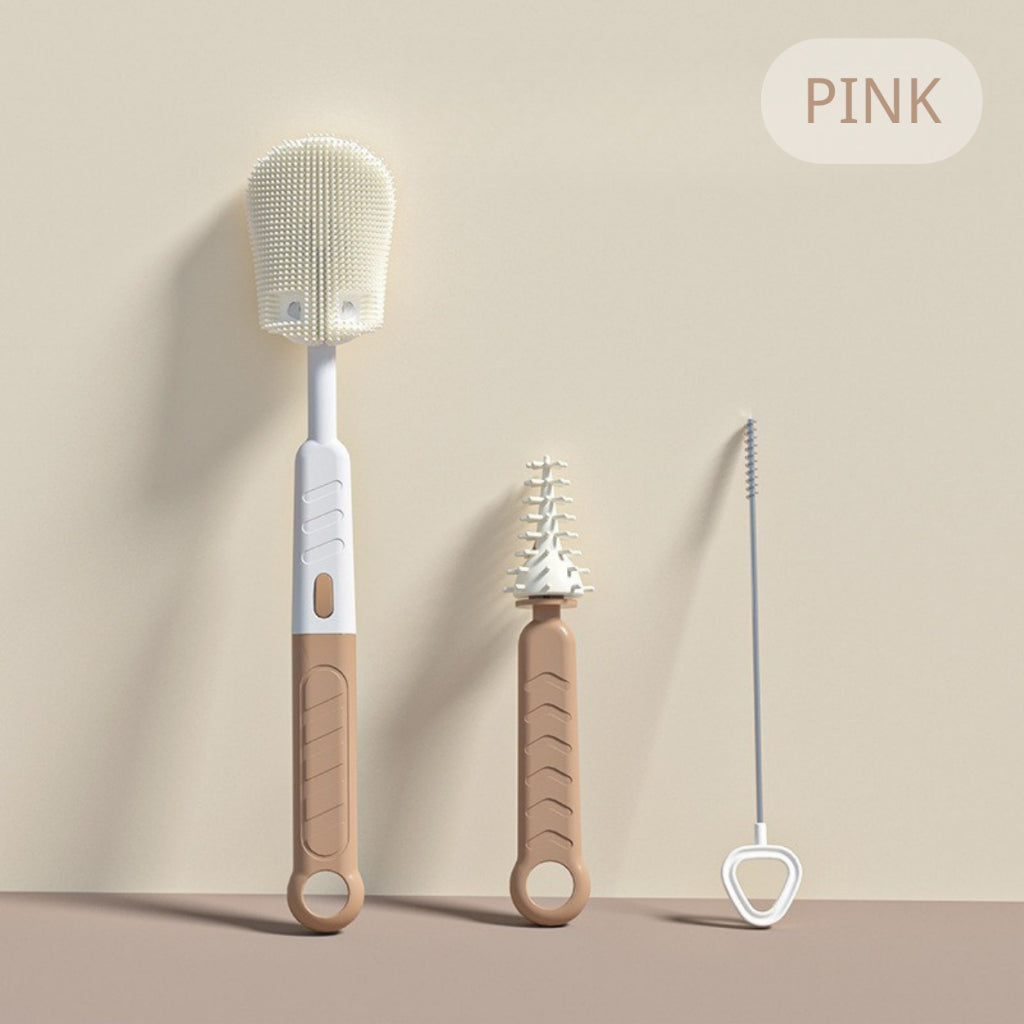 Misuta Newborn Baby Bottle Cleaning Brush Set